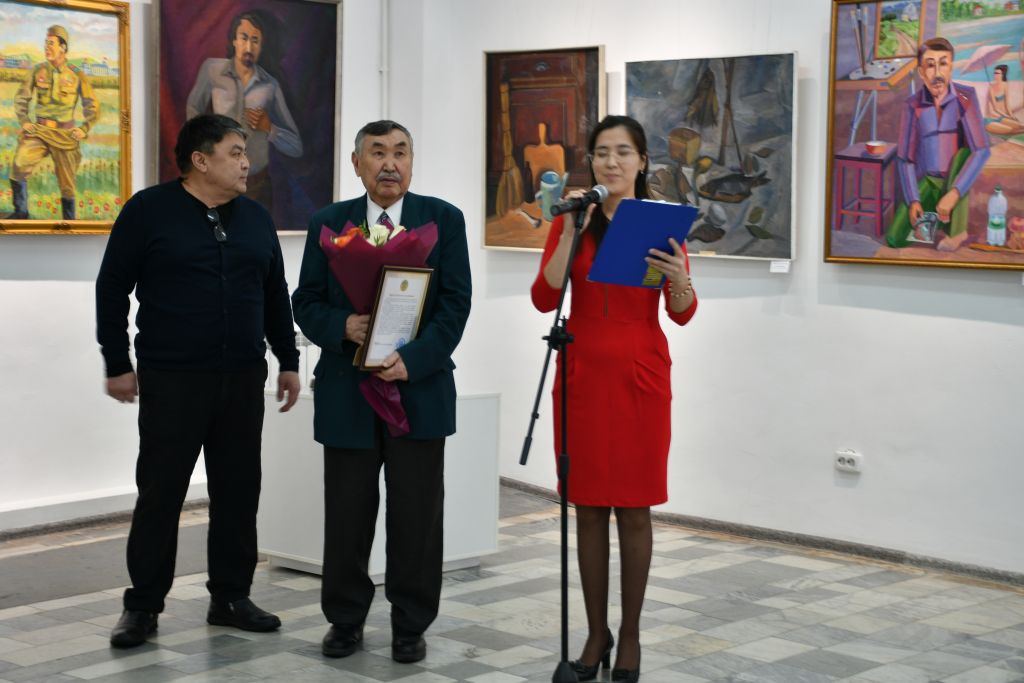 Выставка члена Союза художников РК Хайрулина Орынгали Алтынбаевича